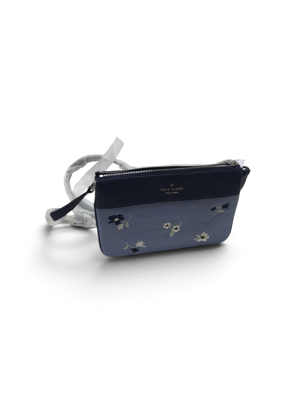 Kate Spade Leila Floral Embroidered Triple Gusset Crossbody Bag - Picture 3 of 4